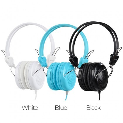 hoco wired headphones “W5 Manno” with mic head beam
